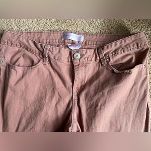 Rose pink No Boundaries skinny pants
